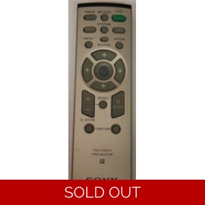 Sony RM-PJM12 remote control